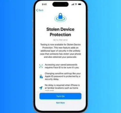 巴楚苹果授权维修店分享被盗设备保护功能开启方法 