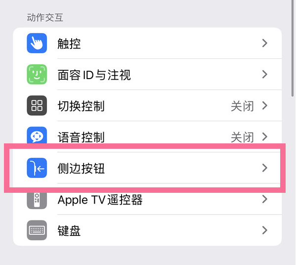 巴楚苹果14维修店分享iPhone14 Plus侧键双击下载功能关闭方法 