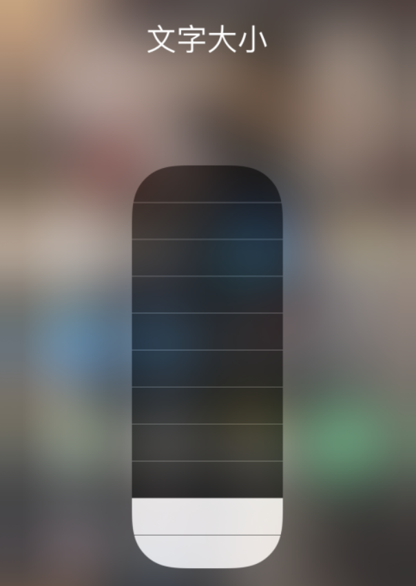 巴楚苹果手机维修分享小技巧：在 iPhone 控制中心快速调节字体大小 